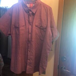 Free Planet button down Mens size 3X only worn once like new condition